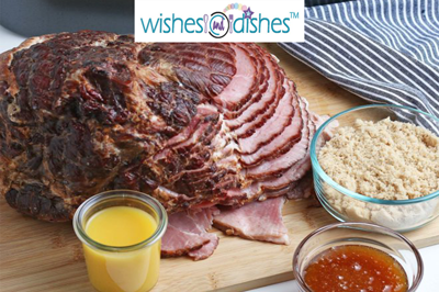 Wishes and Dishes Glazed Spiral Ham 