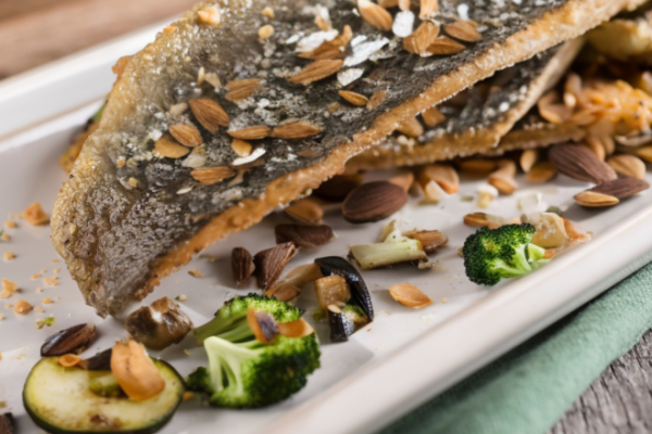Pan-Seared Trout with Almonds