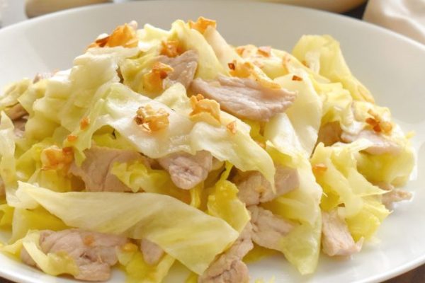 Pork and Cabbage Stir-Fry