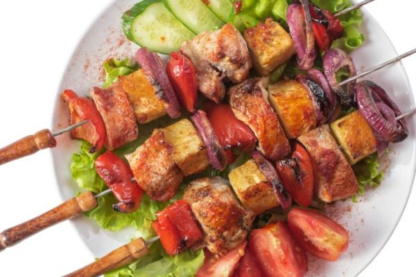 Pork and Pineapple Skewers