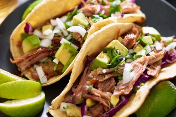 Pork Tacos with Mango Salsa