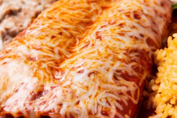 Pork and Black Bean Enchiladas