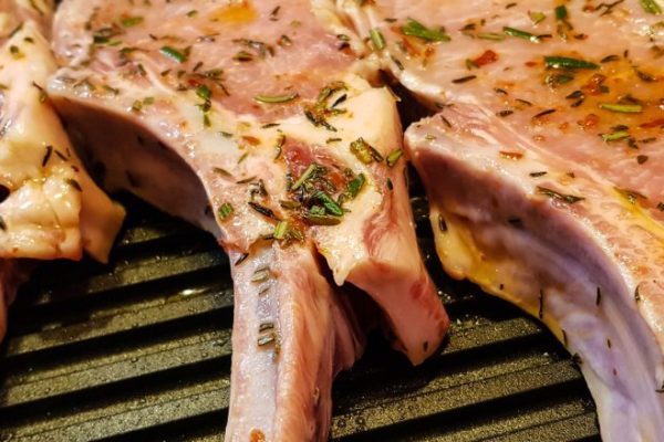 Easy Frenched Pork Rack