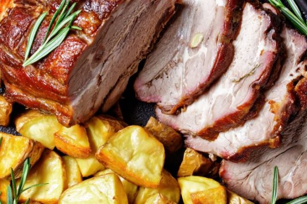 Garlic Herb Roasted Pork Loin
