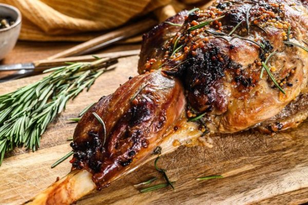 Herb-Roasted Leg of Lamb
