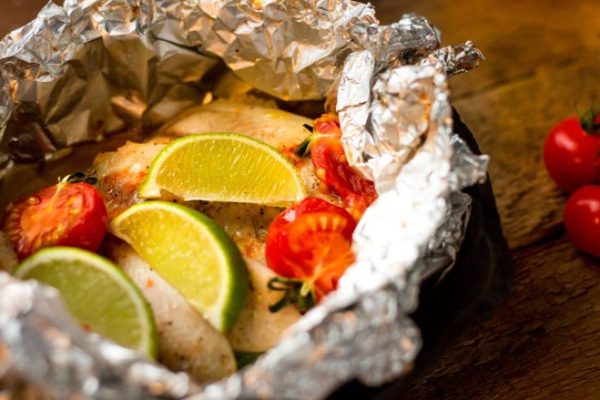 Fish and Vegetable Foil Packets