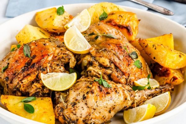 One-Pot Greek Lemon Chicken with Potatoes