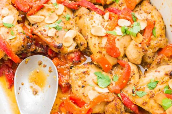 Honey Mustard Chicken Thighs