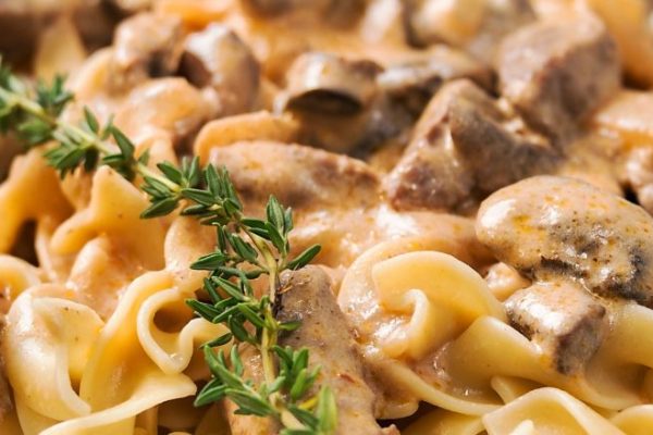 Classic Beef Stroganoff