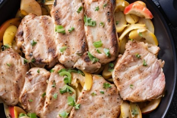 Pork and Apple Skillet