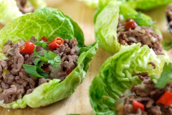 Beef Lettuce Wraps