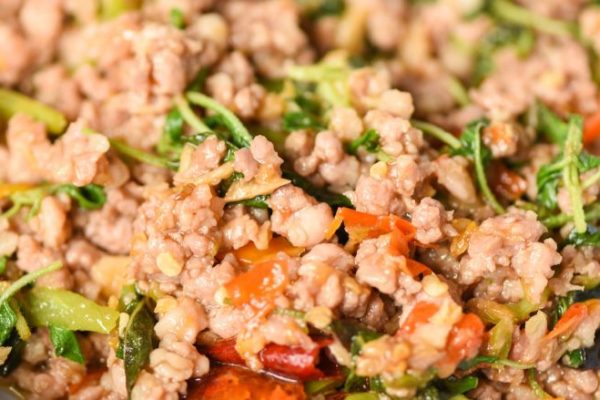 Ground Duck Stir-Fry