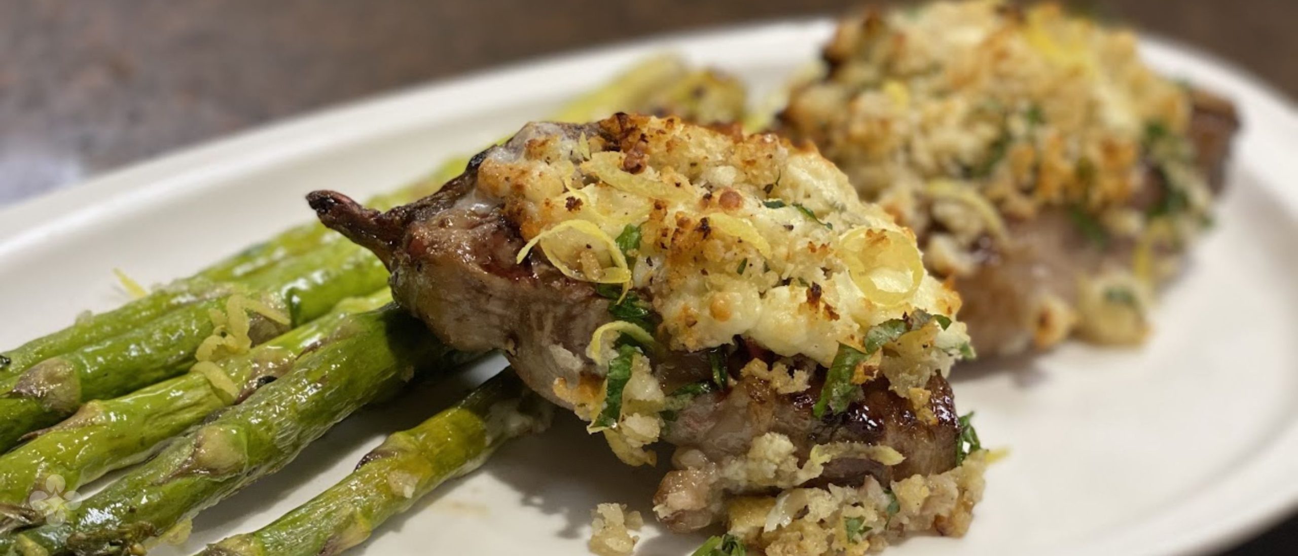 Gorgonzola Gremolata Lamb Chops