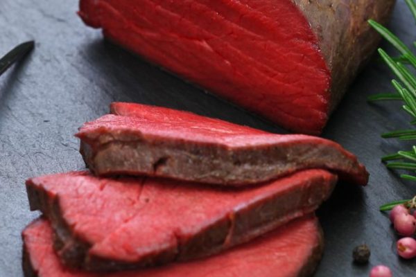 Sous Vide Beef Tenderloin with Red Wine Reduction