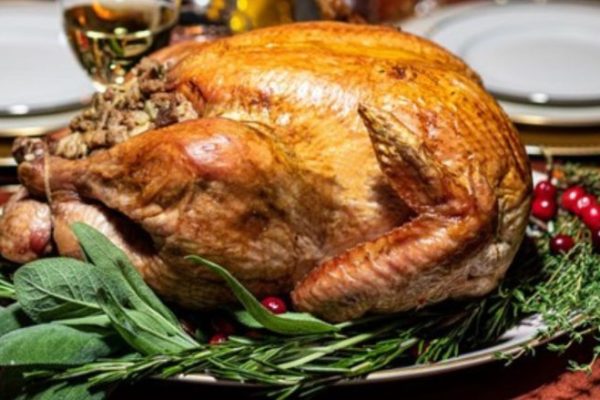 Roasting a Jaindl Turkey