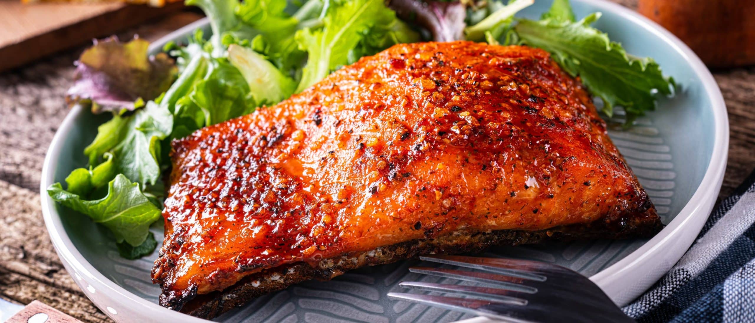 MAPLE BALSAMIC GLAZED SALMON