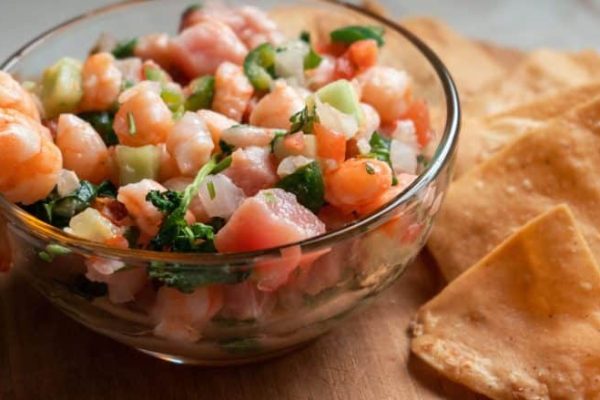 Easy Shrimp Ceviche
