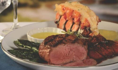 Filet Mignon & Lobster Tail — Classic Surf & Turf