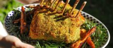 Frenched Rack of Lamb with Herb Crust