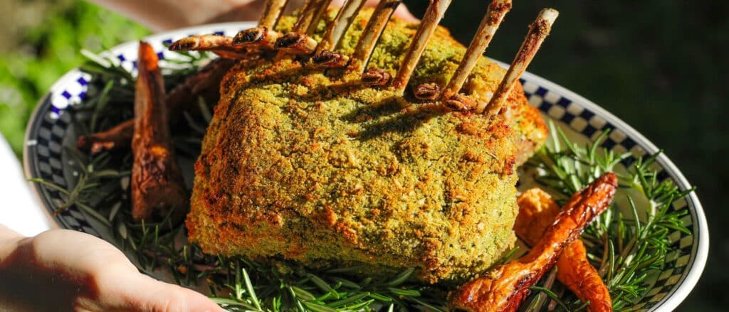 frenched rack of lamb