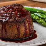filet with red wine reduction
