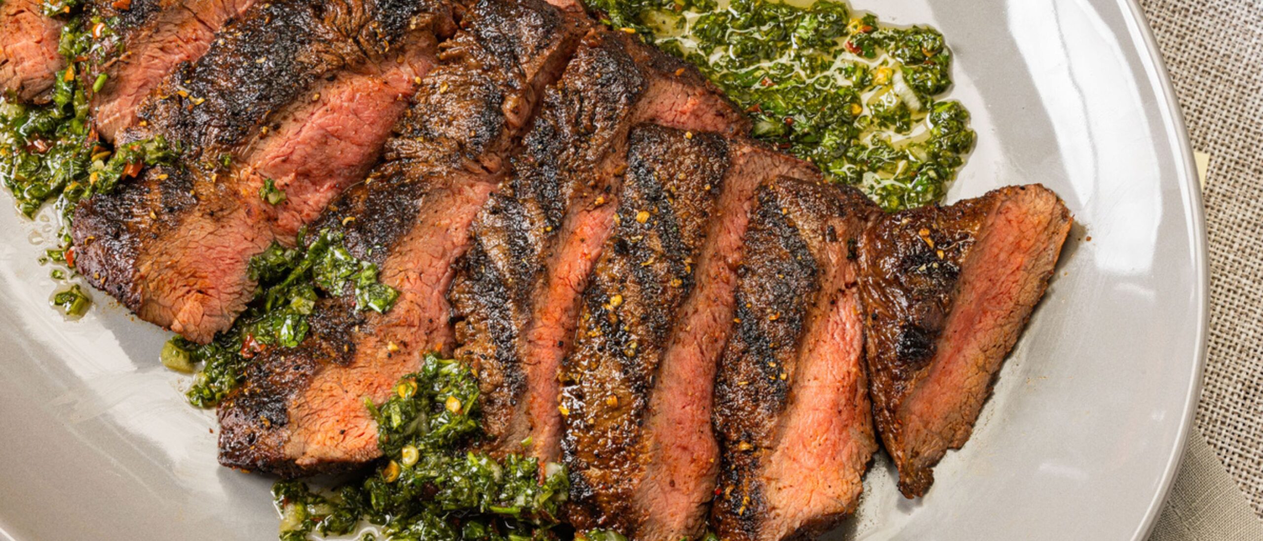 Weekend Flat Iron with Chimichurri